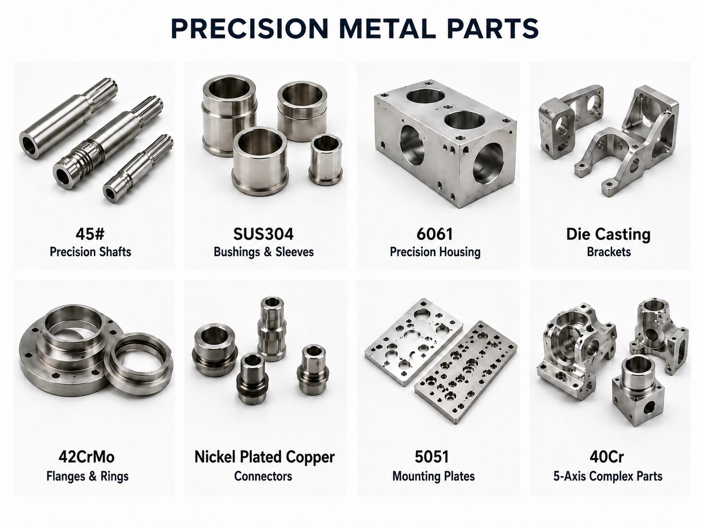 Available metal materials